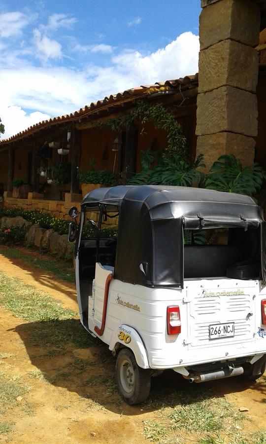 Casa Mahanaim Barichara Hotel Exterior foto